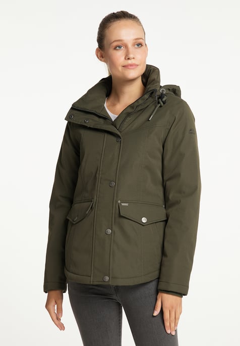 ICEBOUND Serie clima Iglu Winterjacke Damen Oliv - Image 2
