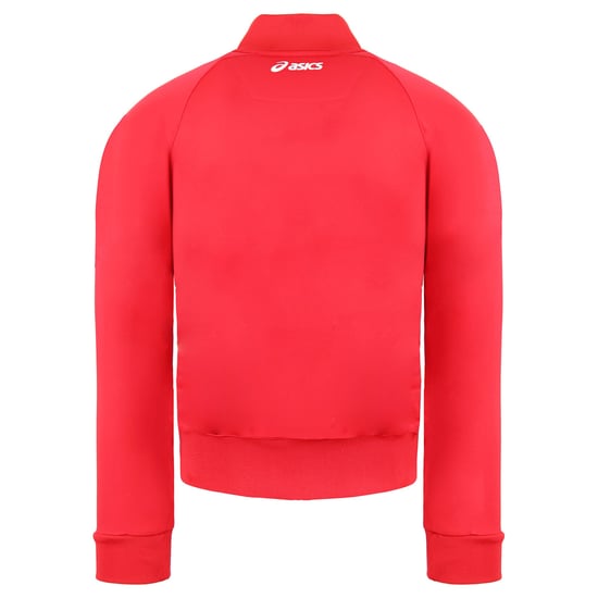Asics Kinder Trainingsjacke, Rot - Image 2