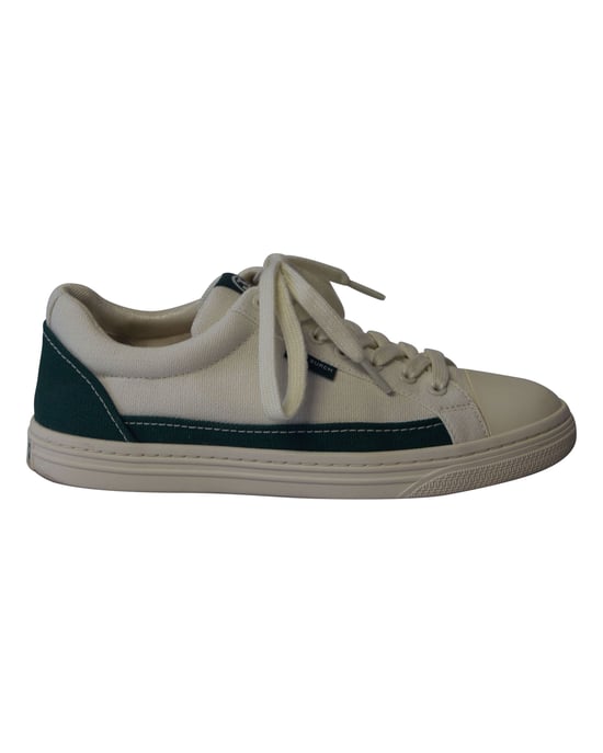 Tory Burch Klassische Court Sneaker aus mehrfarbigem Canvas - Image 1
