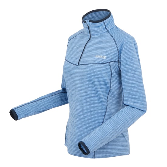 Regatta - "Yonder II" Fleece-Oberteil mit halbem Reißverschluss für Damen (Kronenblau) - Image 3