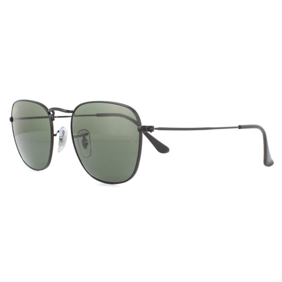 Ray-Ban Sunglasses Frank Legend RB3857 919931 Polished Black Green G-15