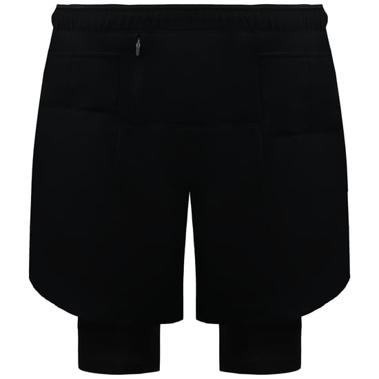 New Balance Q Speed 5 Zoll Herren Schwarze 2in1-Shorts - Image 2