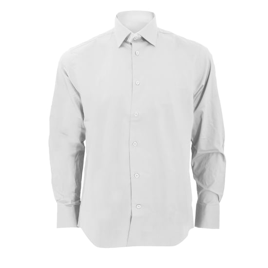 Russell Collection Männer Hemd Easy Care, langarm (Weiß) - Image 1