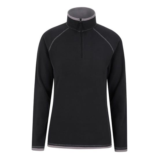 Mountain Warehouse Damen/Damen Montana Half Zip Fleece Top (Schwarz) - Image 1