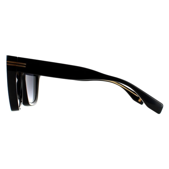 Marc Jacobs Square Womens Black Dark Grey Gradient Sonnenbrille - Image 3