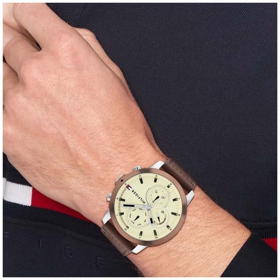 Tommy Hilfiger Jameson Le Herrenbraun Uhr 1792053 - Image 4