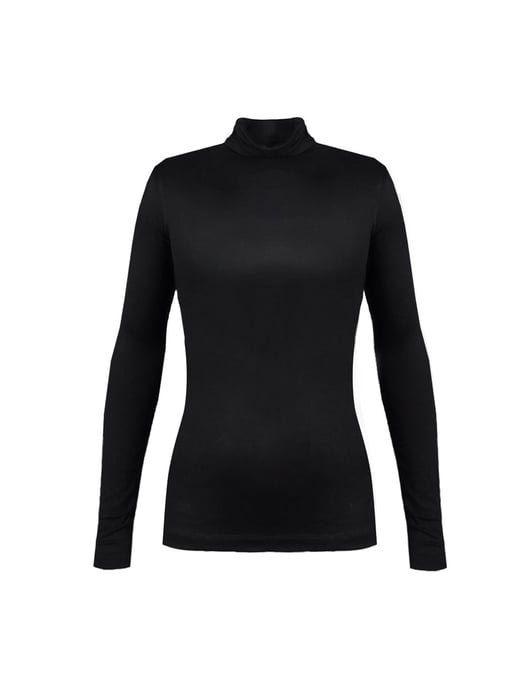 La Haine Inside Us Bluse Saga Frau Schwarz - Image 1