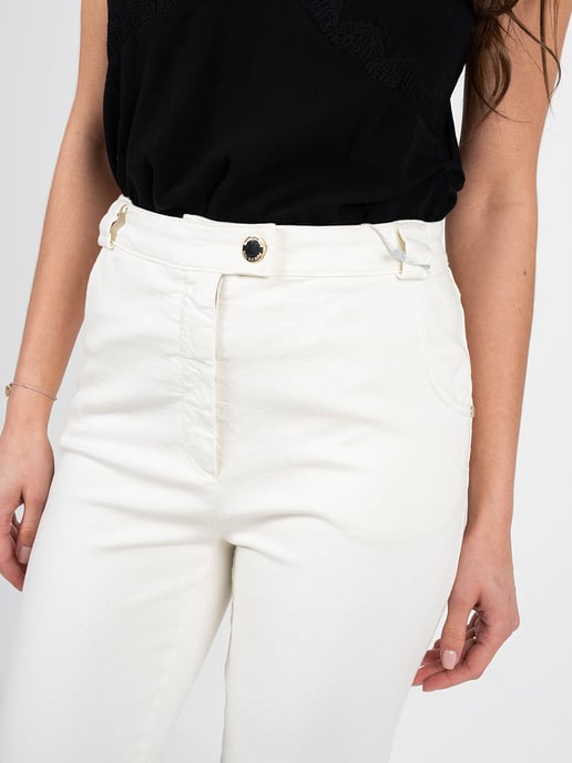 Patrizia Pepe Jeans Damen cremig - Image 5
