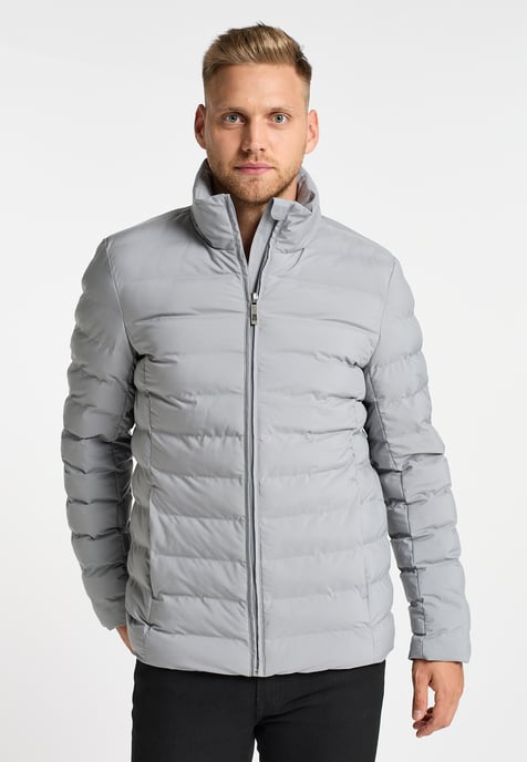 Mo Wattierte Winterjacke Herren Grau - Image 2