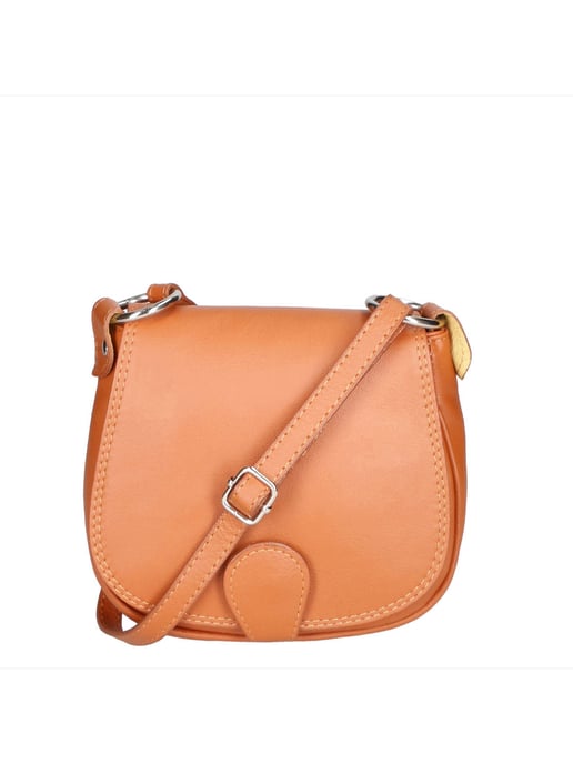 Gave Lux Crossbody bag women DARK COGNAC