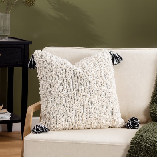 Hoem Cambre Boucle Kissenbezug mit Fransen - Image 6