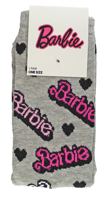 Barbie Socken für Frauen | Funky Crew Casual Neuheit Socken | Barbie Geschenke - Barbie - Image 2