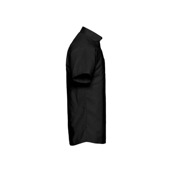 Russell Collection - Hemd Pflegeleicht für Herren kurzärmlig (Schwarz) - Image 3