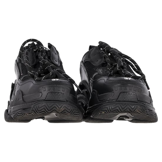 Balenciaga Track Sneakers aus schwarzem Polyurethan - Image 4