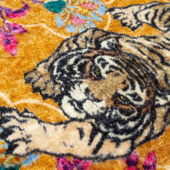 Wylder Tropics Tigerscope Samt Paspel Kissenbezug - Image 4