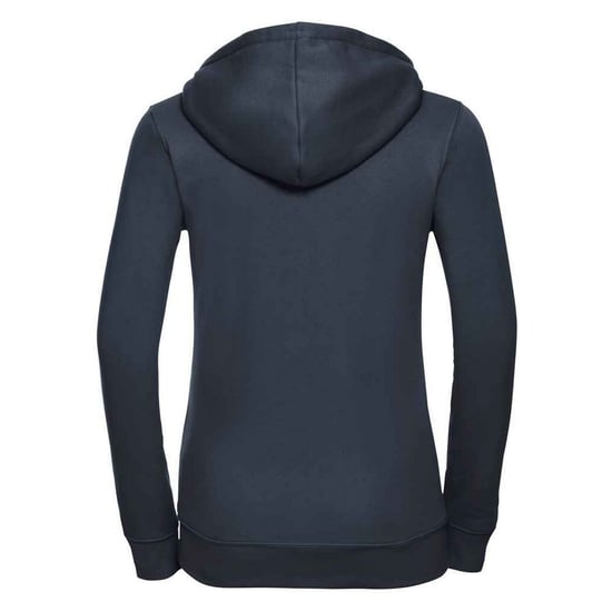 Russell - "Authentic" Kapuzenpullover Durchgehender Reißverschluss für Damen (Dunkelblau) - Image 2