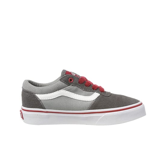 Vans Atwood Low Lace-Up Brown Canvas Kids Plimsolls QGCC4W