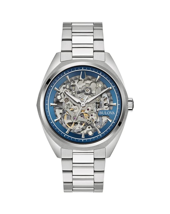 Bulova Surveyor Men's Silver Watch 96A292