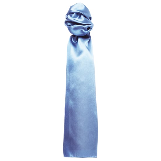 Premier Scarf - Schlichter Business-Schal für Damen/Damen (Mittelblau) - Image 1