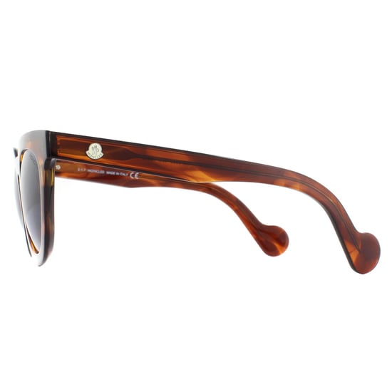 Moncler Sunglasses ML0008 45C Light Brown Smoke Mirror