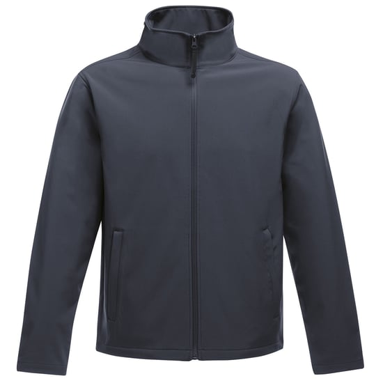 Regatta Standout Mens Ablaze Printable Softshell Jacket (Navy)