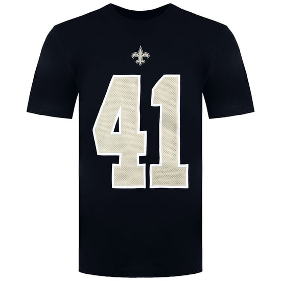 Nike NFL New Orleans Saints 41 Alvin Kamara Herren-T-Shirt - Image 2