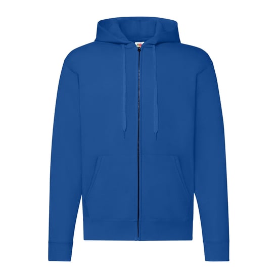Fruit of the Loom - "Classic" Hoodie mit durchgehendem Reißverschluss für Herren/Damen Unisex (Königsblau) - Image 1