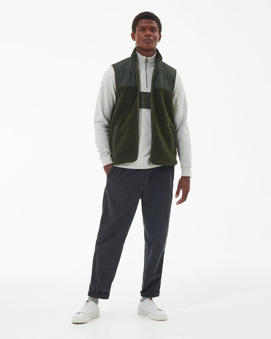 Barbour Newlan Mens Fleece Gilet