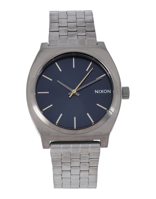 TIMEPIECES Unisex Nixon Dark blue Stainless Steel