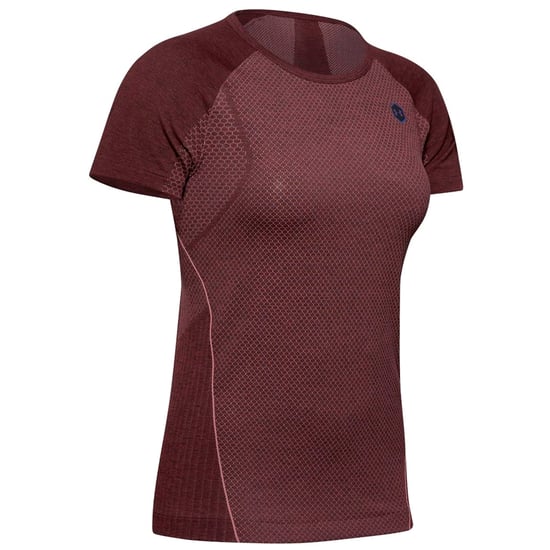 Under Armour Womens Seamless Training Top T-Shirt Red 1351602 628