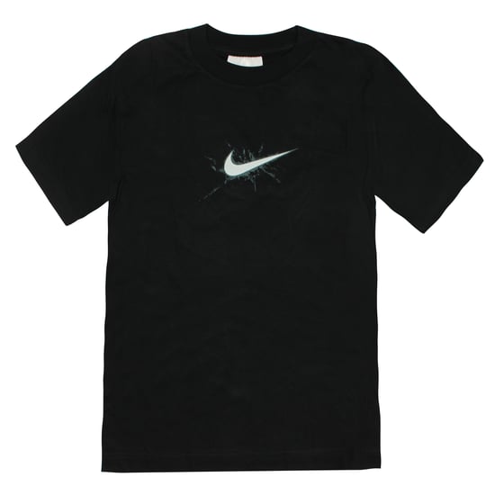 Vintage Nike Jungen Schwarzes T-Shirt - Image 1