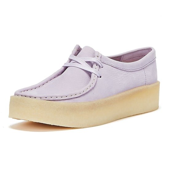 Clarks Wallabee Cup Nubuck Womens Lilac Schuhe - (Lila) - Image 3