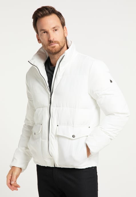 Dreimaster Blouson Herren Wollweiß - Image 3