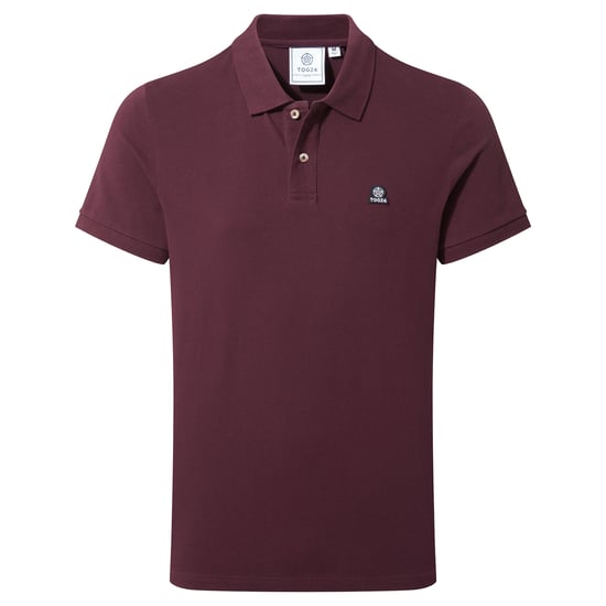 Braunton Mens Polo Shirt - Deep Port
