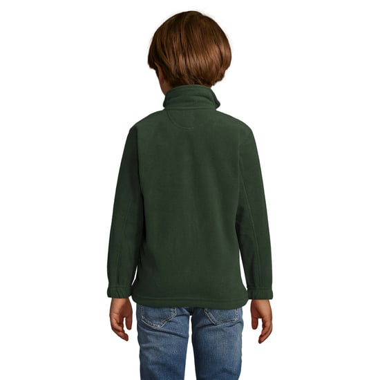SOLS Kinder Fleece Jacke North (Wald Grün) - Image 3