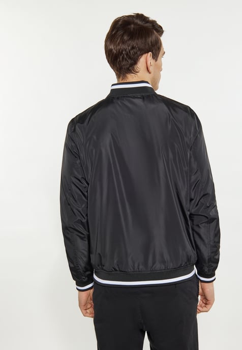 Mo Collegejacke Herren schwarz - Image 4
