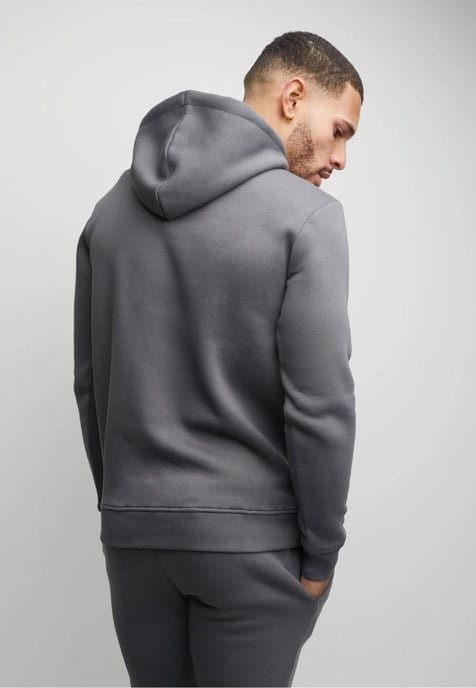 Gym King Basis Herren-Trainingsanzug Grau - Image 3