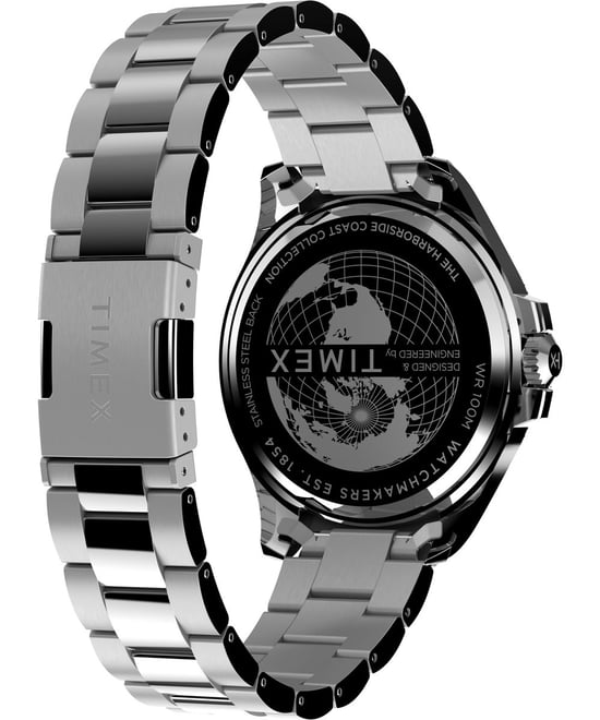 Timex Harborside Coast Herren Silber Uhr TW2V91900 - Image 2