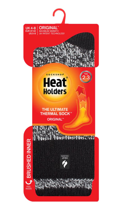 Heat Holders - Damen Thermosocken für den Winter | Socken für drinnen und draußen | Kuschelig & Flauschig | Geschenke für Frauen - Schwarz (Sydney) - Image 2