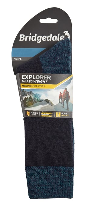 Bridgedale - Herren Socken aus schwerer Merinowolle - Navy - Image 2