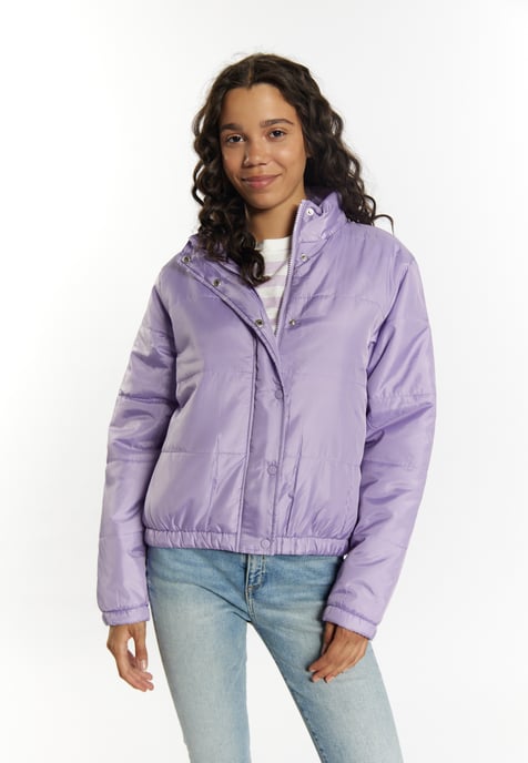 Mymo Leicht wattierte Blousonjacke Damen Lavendel - Image 3