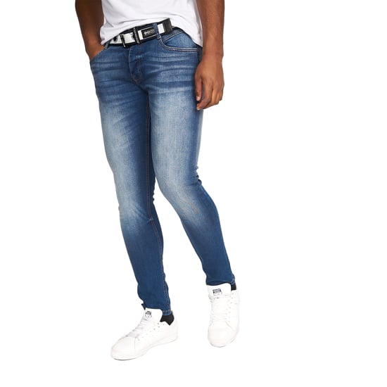 Crosshatch - "Barbeck" Jeans für Herren (Blau getönt) - Image 3