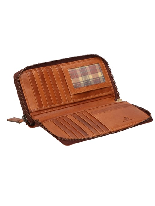 Santini wallet unisex TAN