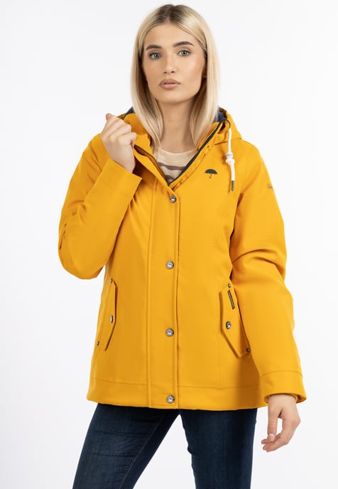 Schmuddelwedda Winterjacke Damen senf - Image 3