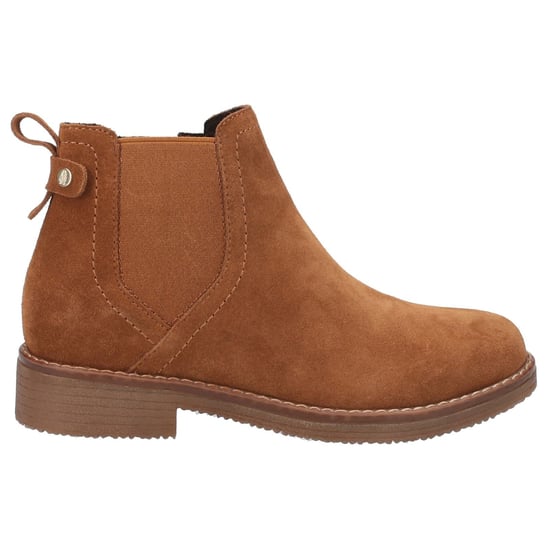 Hush Puppies Maddy Wide Wildleder Damen Tan Stiefel - Image 4