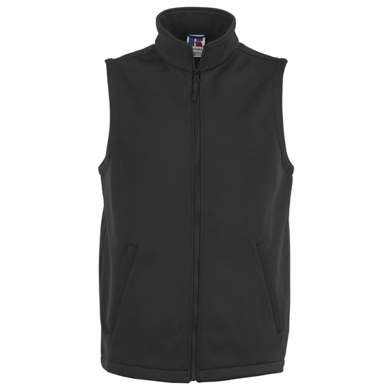 Russell Smart Herren Softshell-Weste (schwarz) - Image 1