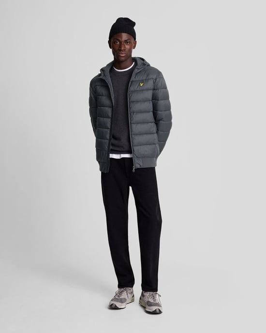 Lyle & Scott Nylon Wattierte Herrenjacke - Image 3
