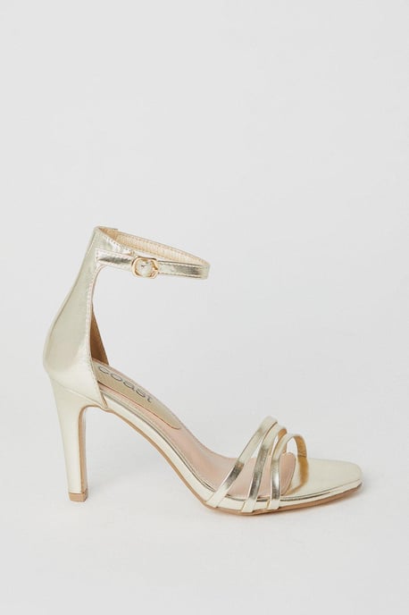 Totti High Stiletto Heel Multi Strap Sandals - Image 2
