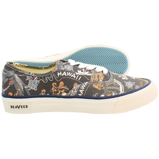 Seavees Legend Beachcomber Herren Schwarz Schuhe - Image 4