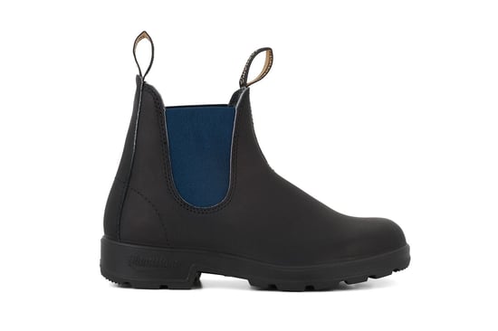Blundstone #1917 Chelsea-Stiefel i Schwarz/Marineblau